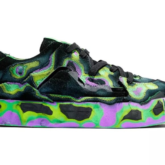 NIB MSCHF's Gobstomper Sour Edition 009-SE Black Lime Green Size W6.5/M5 - Picture 2 of 10